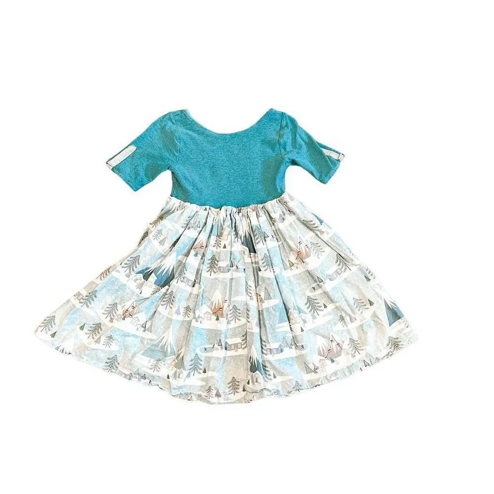 Winter Wonderland Handmade Holiday Dress